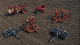 farm-equipment-aerial-field